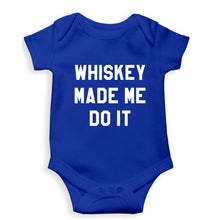 Load image into Gallery viewer, Whiskey Kids Romper For Baby Boy/Girl-0-5 Months(18 Inches)-Royal Blue-Ektarfa.online

