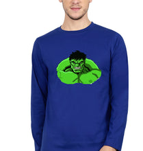 Load image into Gallery viewer, Hulk Superhero Full Sleeves T-Shirt for Men-Royal Blue-Ektarfa.online
