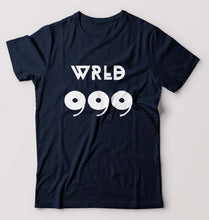 Load image into Gallery viewer, Juice WRLD T-Shirt for Men-S(38 Inches)-Navy Blue-Ektarfa.online
