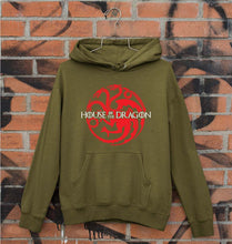 Load image into Gallery viewer, House of the Dragon Unisex Hoodie for Men/Women-Olive Green-Ektarfa.online
