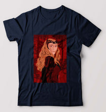 Load image into Gallery viewer, Scarlet Witch Wanda T-Shirt for Men-Navy Blue-Ektarfa.online
