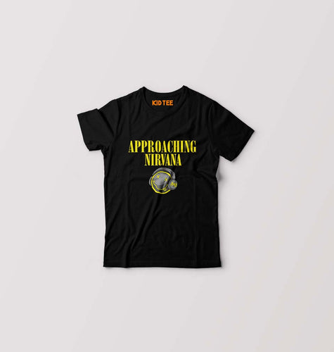 Nirvana Kids T-Shirt for Boy/Girl-Black-Ektarfa.online