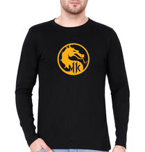 Load image into Gallery viewer, Mortal Kombat Full Sleeves T-Shirt for Men-Black-Ektarfa.online
