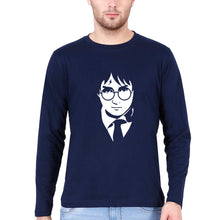 Load image into Gallery viewer, Harry Potter Full Sleeves T-Shirt for Men-Navy Blue-Ektarfa.online
