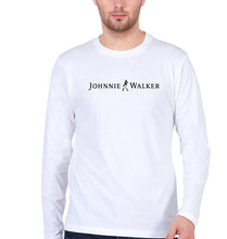 Load image into Gallery viewer, Johnnie Walker Full Sleeves T-Shirt for Men-White-Ektarfa.online
