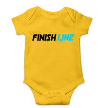 Load image into Gallery viewer, Finish Line Kids Romper For Baby Boy/Girl-0-5 Months(18 Inches)-Yellow-Ektarfa.online
