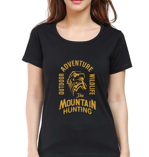Eagle T-Shirt for Women-Black-Ektarfa.online