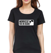 Load image into Gallery viewer, Morrissey T-Shirt for Women-Black-Ektarfa.online
