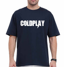 Load image into Gallery viewer, Coldplay Oversized T-Shirt for Men-Navy Blue-Ektarfa.online
