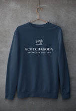 Load image into Gallery viewer, Scotch &amp; Soda Unisex Sweatshirt for Men/Women-Navy Blue-Ektarfa.online
