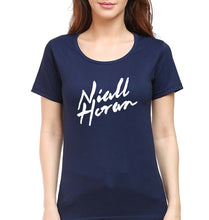Load image into Gallery viewer, Niall Horan T-Shirt for Women-Navy Blue-Ektarfa.online
