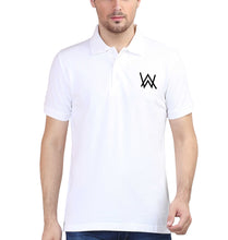 Load image into Gallery viewer, Alan Walker Polo T-Shirt for Men-S(38 Inches)-White-Ektarfa.co.in
