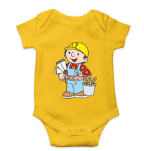 Load image into Gallery viewer, Bob the Builder Kids Romper For Baby Boy/Girl-Yellow-Ektarfa.online

