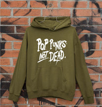 Load image into Gallery viewer, Pop Punks Not Dead Unisex Hoodie for Men/Women-Olive Green-Ektarfa.online
