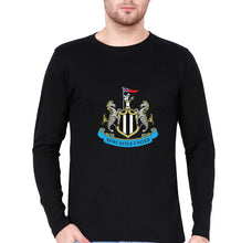 Load image into Gallery viewer, Newcastle Full Sleeves T-Shirt for Men-Black-Ektarfa.online

