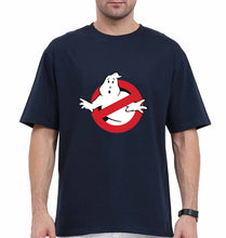 Load image into Gallery viewer, Ghostbusters Oversized T-Shirt for Men-Navy Blue-Ektarfa.online
