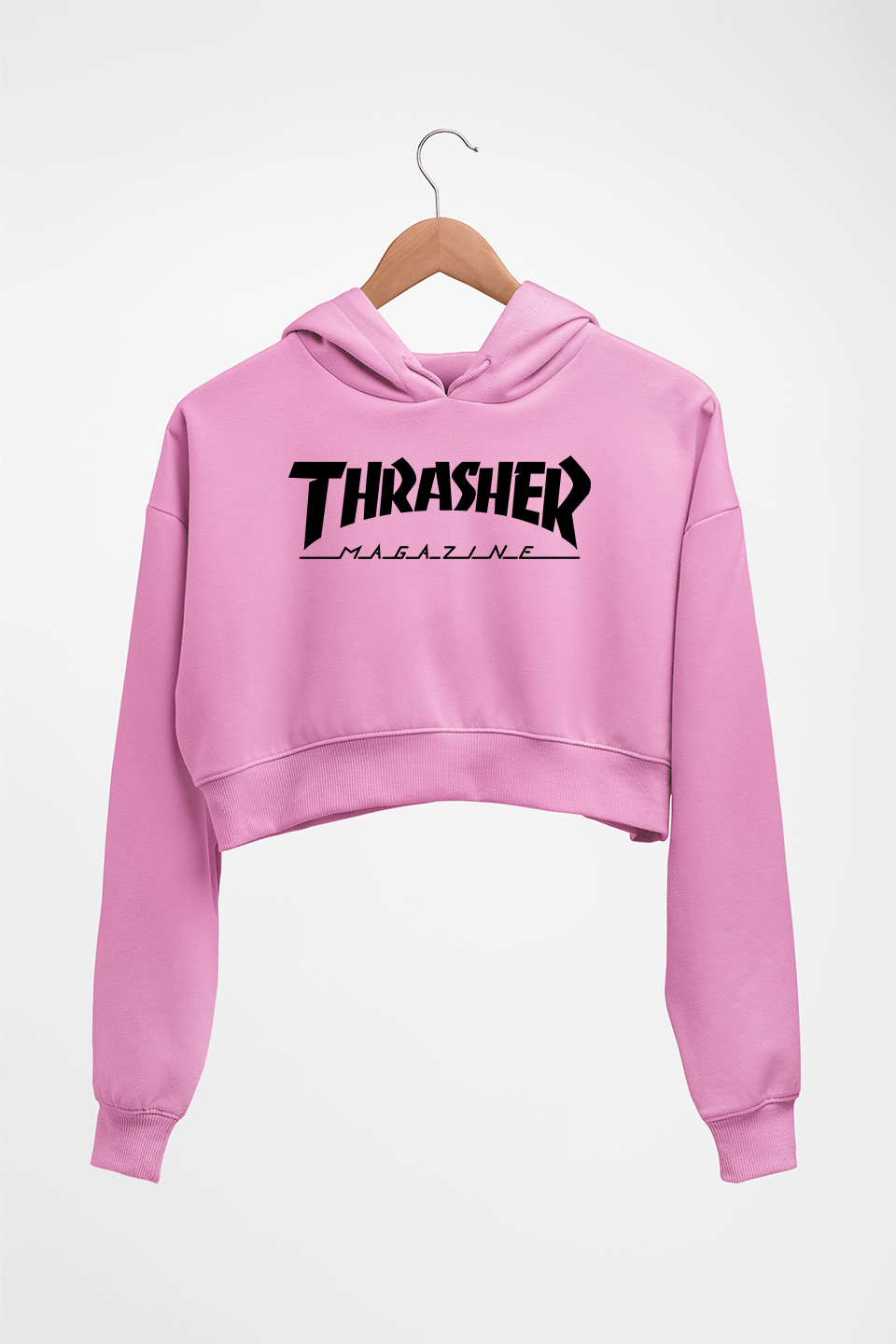 Thrasher cropped hoodie women's discount