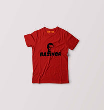 Load image into Gallery viewer, Sheldon Cooper Bazinga Kids T-Shirt for Boy/Girl-0-1 Year(20 Inches)-Red-Ektarfa.online
