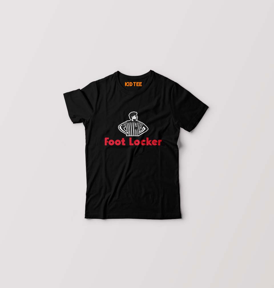 Foot Locker Kids T-Shirt for Boy/Girl-0-1 Year(20 Inches)-Black-Ektarfa.online
