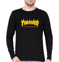 Load image into Gallery viewer, Thrasher Magzine Full Sleeves T-Shirt for Men-Black-Ektarfa.online
