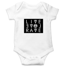 Load image into Gallery viewer, LIVE LOVE RAVE Kids Romper For Baby Boy/Girl-0-5 Months(18 Inches)-White-Ektarfa.online
