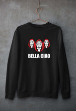 Load image into Gallery viewer, Money Heist Bella Ciao Unisex Sweatshirt for Men/Women-Black-Ektarfa.online
