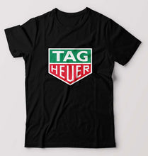 Load image into Gallery viewer, TAG Heuer T-Shirt for Men-S(38 Inches)-Black-Ektarfa.online
