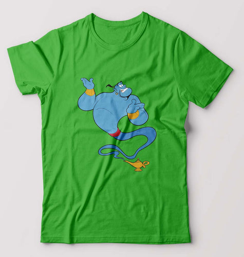 Aladdin Genie(Jinn) T-Shirt for Men-flag green-Ektarfa.online