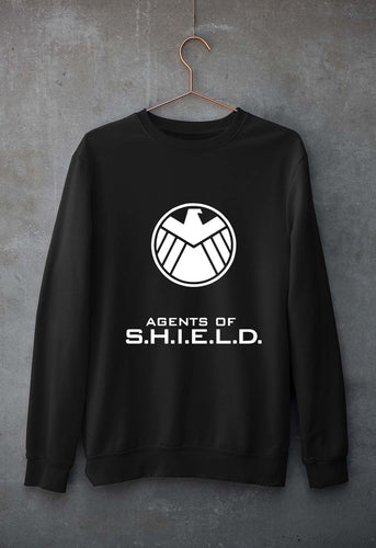 Agents of S.H.I.E.L.D Unisex Sweatshirt for Men/Women-Black-Ektarfa.online
