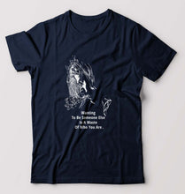 Load image into Gallery viewer, Kurt Cobain T-Shirt for Men-S(38 Inches)-Navy Blue-Ektarfa.online
