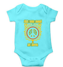 Load image into Gallery viewer, Psychedelic Love Kids Romper For Baby Boy/Girl-Sky Blue-Ektarfa.online
