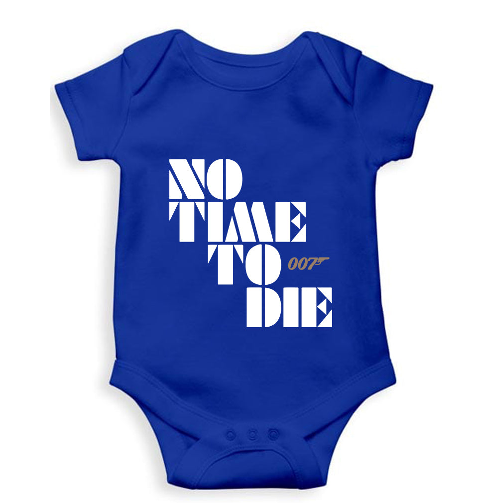 No Time To Die James Bond 007 Kids Romper For Baby Boy/Girl-Ektarfa.online