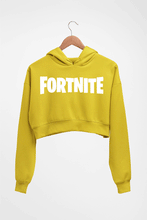 Load image into Gallery viewer, Fortnite Crop HOODIE FOR WOMEN
