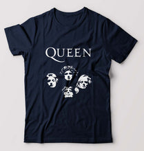 Load image into Gallery viewer, Queen Rock Band T-Shirt for Men-Navy Blue-Ektarfa.online
