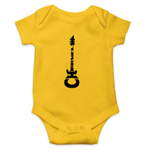 Load image into Gallery viewer, Charvel Guitar Kids Romper For Baby Boy/Girl-0-5 Months(18 Inches)-Yellow-Ektarfa.online
