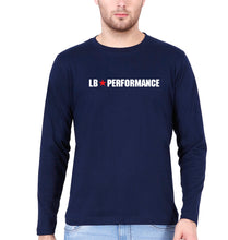 Load image into Gallery viewer, LB Performance Full Sleeves T-Shirt for Men-Navy Blue-Ektarfa.online
