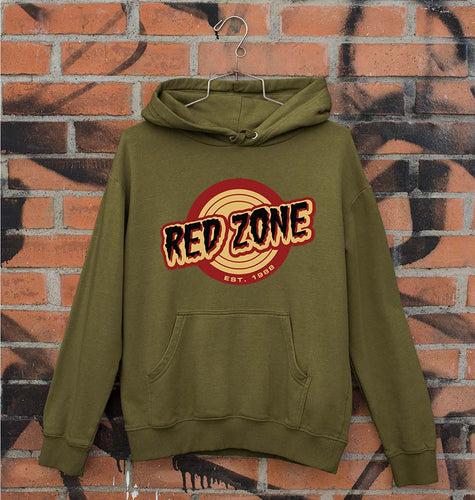 Red Zone Unisex Hoodie for Men/Women-Olive Green-Ektarfa.online