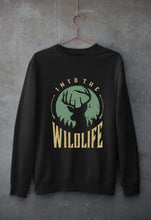 Load image into Gallery viewer, Deer Unisex Sweatshirt for Men/Women-Black-Ektarfa.online
