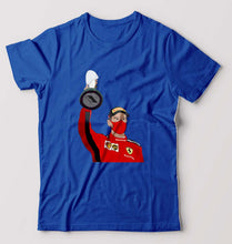 Load image into Gallery viewer, Sebastian Vettel F1 T-Shirt for Men-Royal Blue-Ektarfa.online
