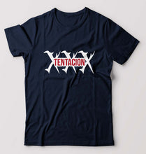 Load image into Gallery viewer, xxxtentaction T-Shirt for Men-S(38 Inches)-Navy Blue-Ektarfa.online
