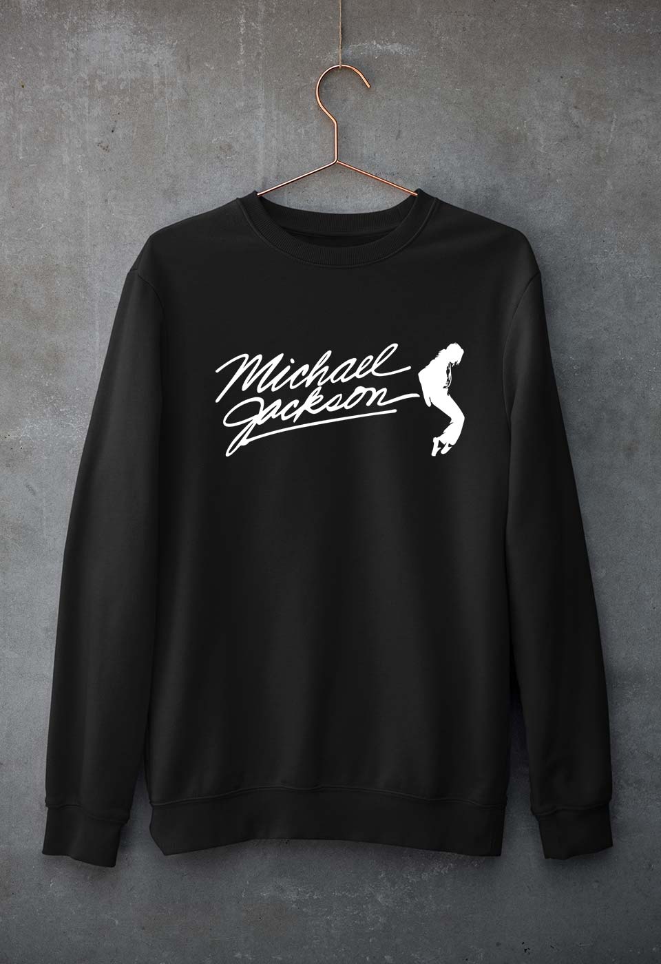 Michael Jackson Unisex Sweatshirt for Men/Women-Black-Ektarfa.online