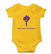 Load image into Gallery viewer, New York University Kids Romper For Baby Boy/Girl-Yellow-Ektarfa.online
