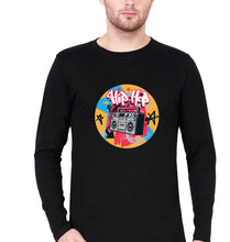 Load image into Gallery viewer, Hip Hop Full Sleeves T-Shirt for Men-Black-Ektarfa.online
