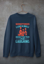 Load image into Gallery viewer, Bowling Champion Unisex Sweatshirt for Men/Women-Navy Blue-Ektarfa.online
