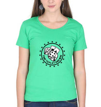 Load image into Gallery viewer, Poker T-Shirt for Women-XS(32 Inches)-Flag Green-Ektarfa.online
