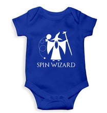 Load image into Gallery viewer, Table Tennis (TT) Wizard DNA Kids Romper For Baby Boy/Girl-0-5 Months(18 Inches)-Royal Blue-Ektarfa.online
