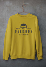 Load image into Gallery viewer, Geek Unisex Sweatshirt for Men/Women-Mustard Yellow-Ektarfa.online
