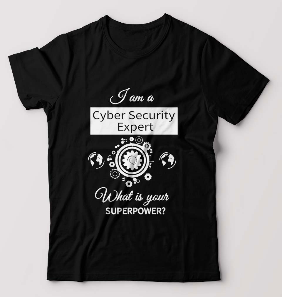 Cyber Security T-Shirt for Men-Black-Ektarfa.online