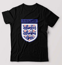 Load image into Gallery viewer, England Football T-Shirt for Men-Black-Ektarfa.online
