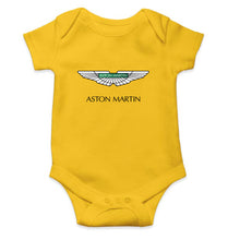 Load image into Gallery viewer, Aston Martin Kids Romper For Baby Boy/Girl-0-5 Months(18 Inches)-Yellow-Ektarfa.online
